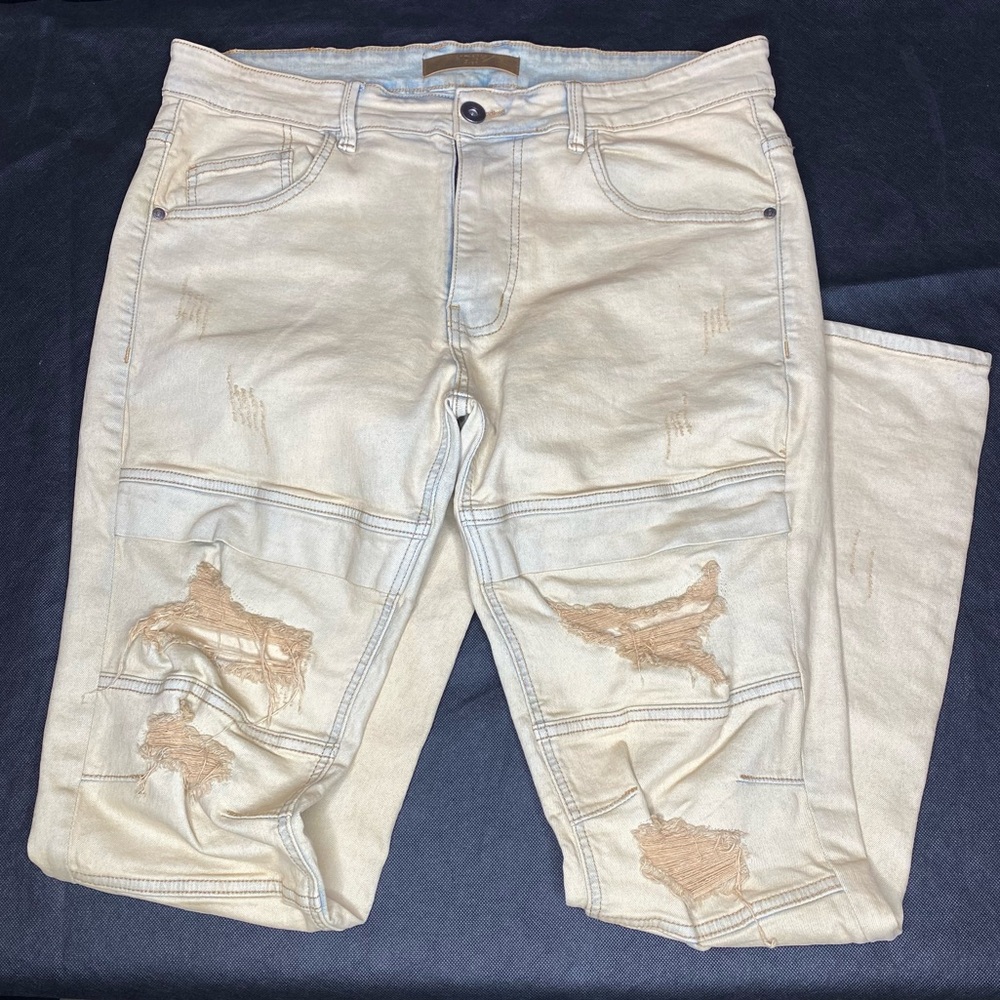 KDNK Distressed Skinny Jeans - Picture 4 of 10
